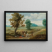 La Conversion de Saint Paul - Jasper van der Laanen — inramlat konstverk på väggen