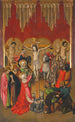 Calvaire - Jaume Huguet — vy av konstverket