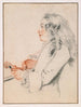 En ung gentleman som spelar violin - Jean-Antoine Watteau — vy av konstverket
