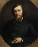 Porträtt av greve Alfred de Liesville 1820-1885, biträdande konservator vid Musée Carnavalet och donator av den revolutionära samlingen - Jean-Baptiste Ange Tissier — vy av konstverket