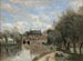 Arleux-du-Nord, le Moulin Drocourt sur la Sens - Jean-Baptiste-Camille Corot — vy av konstverket
