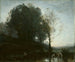 Nymphe och barn i badet - Jean-Baptiste-Camille Corot — vy av konstverket
