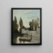 Beaune La Rolande Le Château De La Motte-Bastille - Jean-Baptiste-Camille Corot — inramlat konstverk på väggen
