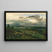 Civita Castellana - Jean-Baptiste-Camille Corot — inramlat konstverk på väggen