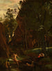 Diane i badet - Jean-Baptiste-Camille Corot — vy av konstverket