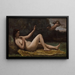 kärleksförklaring - Jean-Baptiste-Camille Corot — inramlat konstverk på väggen