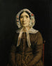 kvinna med spetsmössa - Jean-Baptiste-Camille Corot — vy av konstverket