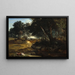 Fontainebleau-skogen - Jean-Baptiste-Camille Corot — inramlat konstverk på väggen