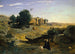 Agar dans le désert - Jean-Baptiste-Camille Corot — vy av konstverket