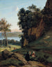 D'Albano i Italien - Jean-Baptiste-Camille Corot — vy av konstverket