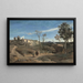 La Cervara, den romerska landsbygden - Jean-Baptiste-Camille Corot — inramlat konstverk på väggen