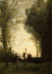 La Danse italienne - Jean-Baptiste-Camille Corot — vy av konstverket