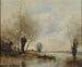 båtfiske vid pilträden - Jean-Baptiste-Camille Corot — vy av konstverket