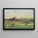 Landskap av La Ferté-Milon - Jean-Baptiste-Camille Corot — inramlat konstverk på väggen