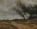 Le Coup de vent - Jean-Baptiste-Camille Corot — vy av konstverket
