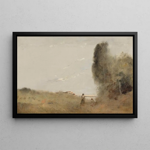 JeanBaptisteCamille Corot - Le Matin Au Bord De Leau.webp