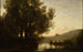 Le Passage de la rivière - Jean-Baptiste-Camille Corot — vy av konstverket
