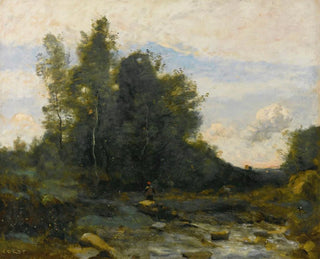 JeanBaptisteCamille Corot - Le Torrent Pierreux.webp