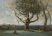 Le gros arbre, environs de Gournay - Jean-Baptiste-Camille Corot — vy av konstverket