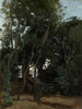 Le matin sous les arbres - Jean-Baptiste-Camille Corot — vy av konstverket