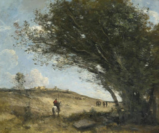 Les Gaulois - Jean-Baptiste-Camille Corot — vy av konstverket