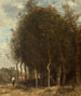 Lisière de bois - Jean-Baptiste-Camille Corot — vy av konstverket