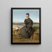 Louise Hardwin - Jean-Baptiste-Camille Corot — inramlat konstverk på väggen