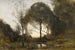 Nymfer och fauner - Jean-Baptiste-Camille Corot — vy av konstverket