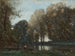 Fiskare förtöjd vid den gröna stranden - Jean-Baptiste-Camille Corot — vy av konstverket