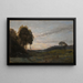 Personnage dans un paysage - Jean-Baptiste-Camille Corot — inramlat konstverk på väggen