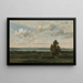 Plaines orlanaises - Jean-Baptiste-Camille Corot — inramlat konstverk på väggen