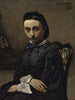 Porträtt av ung kvinna - Jean-Baptiste-Camille Corot — vy av konstverket
