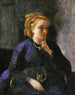 Portrait av en kvinna - Jean-Baptiste-Camille Corot — vy av konstverket
