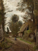 Saint-Quentin-des-Prés Oise nära Gournay-en-Bray - Jean-Baptiste-Camille Corot — vy av konstverket