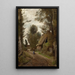 Saint-Quentin-des-Prés Oise nära Gournay-en-Bray - Jean-Baptiste-Camille Corot — inramlat konstverk på väggen