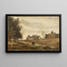 Saint-Servan - Jean-Baptiste-Camille Corot — inramlat konstverk på väggen