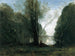 Solitude, souvenir de Vigen Limousin - Jean-Baptiste-Camille Corot — vy av konstverket