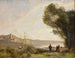 Souvenir des rives méditerranéennes - Jean-Baptiste-Camille Corot — vy av konstverket