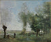 Souvenir de Coubron - Jean-Baptiste-Camille Corot — vy av konstverket