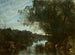 Souvenir des environs du lac Nemi - Jean-Baptiste-Camille Corot — vy av konstverket