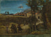 Studie för Förstörelsen av Sodom - Jean-Baptiste-Camille Corot — vy av konstverket