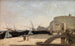 La plage d'Étretat - Jean-Baptiste-Camille Corot — vy av konstverket