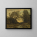Längd: 50 cm, Höjd: 40 cm - Jean-Baptiste-Camille Corot — inramlat konstverk på väggen