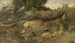La Carrière de Chaise-Marie à Fontainebleau - Jean-Baptiste-Camille Corot — vy av konstverket