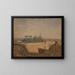 Les remparts d'Arras - Jean-Baptiste-Camille Corot — inramlat konstverk på väggen