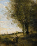 Les collectionneurs de bois - Jean-Baptiste-Camille Corot — vy av konstverket