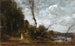 Tre bondkvinnor nära en skog - Jean-Baptiste-Camille Corot — vy av konstverket