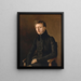 Toussaint Lemaistre 1807-1888 - Jean-Baptiste-Camille Corot — inramlat konstverk på väggen