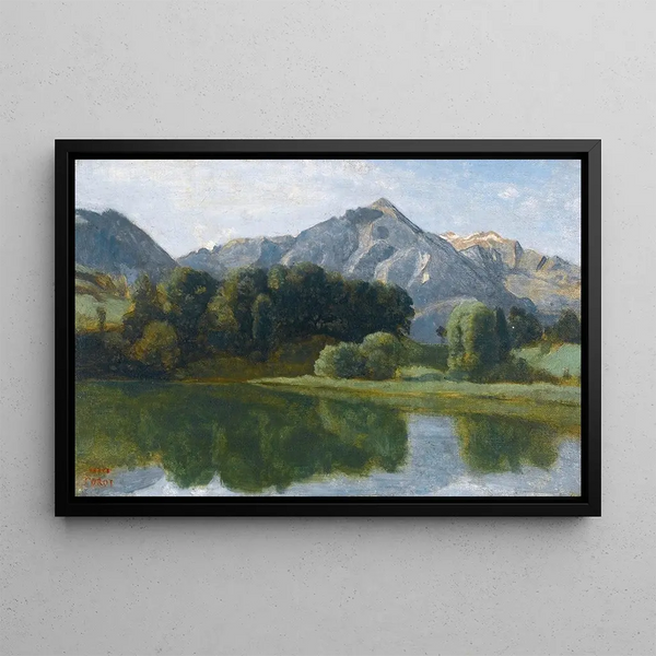 JeanBaptisteCamille Corot - Un Lac De Loberland.webp