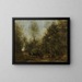 En allé i Wagnonville-skogen - Jean-Baptiste-Camille Corot — inramlat konstverk på väggen